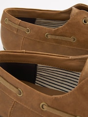 Tan Brown Boat Shoes - Image 3 of 7