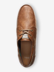 Tan Brown Boat Shoes - Image 5 of 7