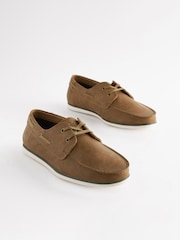 Tan Brown Boat Shoes - Image 6 of 7