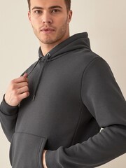 Slate Grey Hoodie Jersey Hoodie - Image 3 of 4