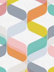 Graham & Brown Multi Retro 10M Wallpaper - Image 3 of 3