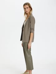 Soaked in Luxury Shirley 3/4 Sleeve Open Front Blazer - Image 4 of 5