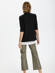 Soaked in Luxury Shirley 3/4 Sleeve Open Front Blazer - Image 3 of 8