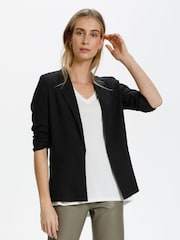 Soaked in Luxury Shirley 3/4 Sleeve Open Front Blazer - Image 4 of 8