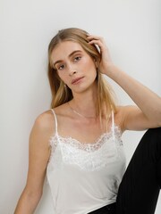 Soaked In Luxury Clara Singlet Top - Image 5 of 6