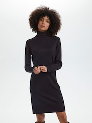 Saint Tropez Black Mila Rollneck Dress - Image 1 of 6