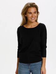 Saint Tropez Mila Round Neck Pullover - Image 1 of 6