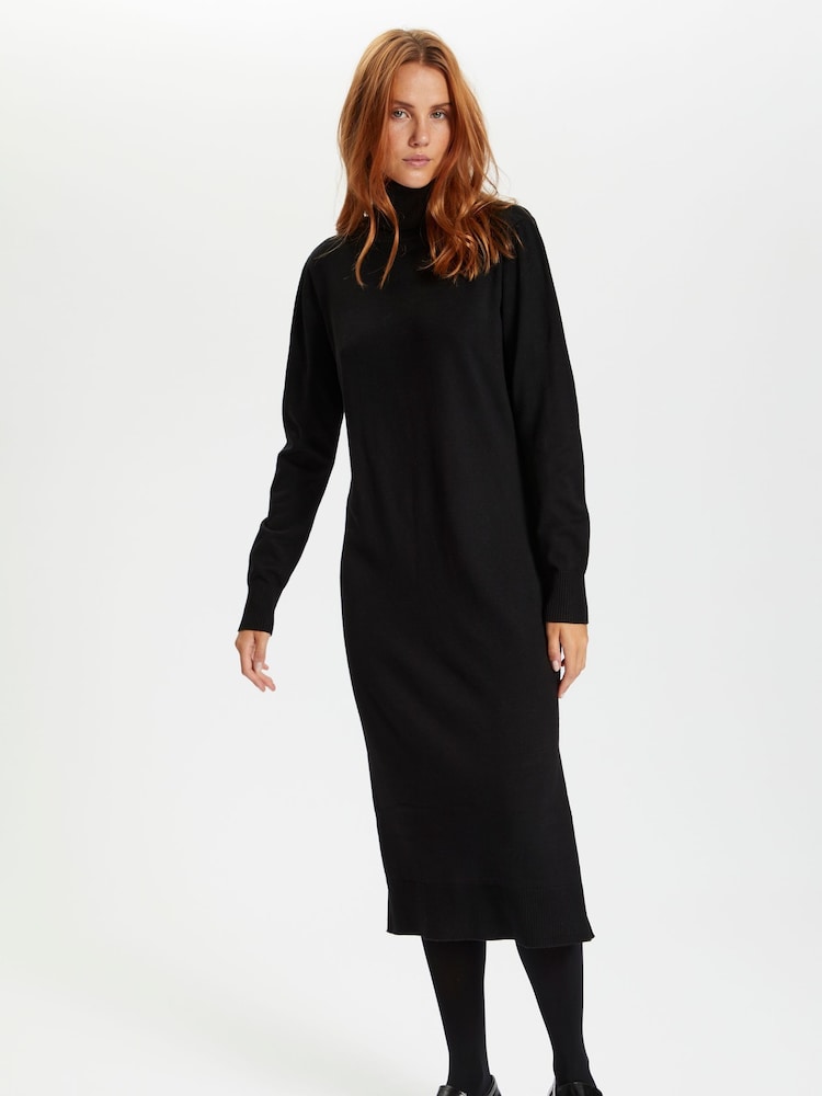Saint Tropez Mila Roll Neck Long Dress - Image 1 of 6