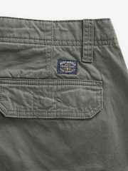 Gris - 100% Cotton Cargo Shorts - Imagen 3 de 5