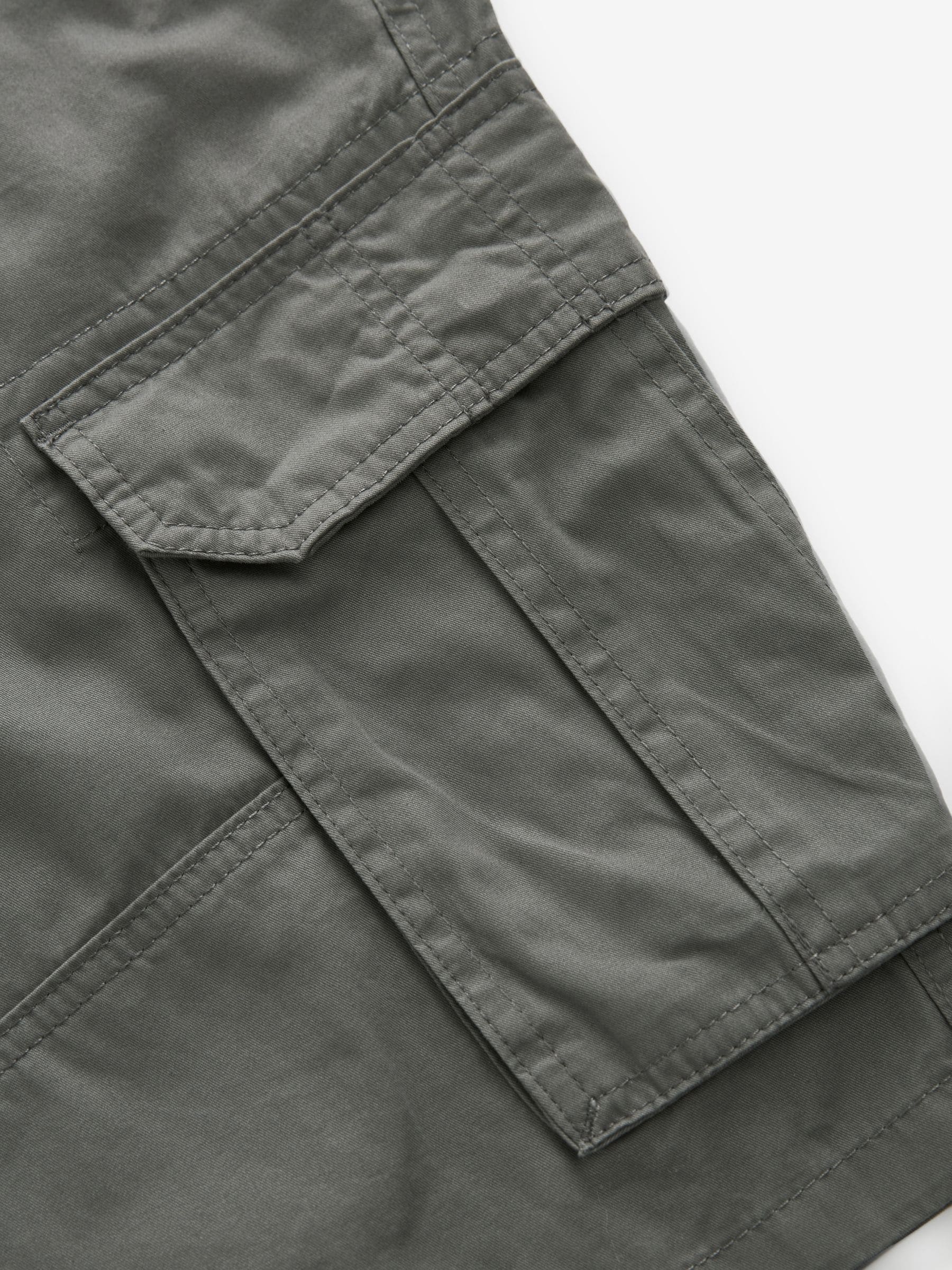 Buy Grey 100% Cotton Cargo Shorts from Next USA Buy Grey 100% Cotton Cargo Shorts from Next USA