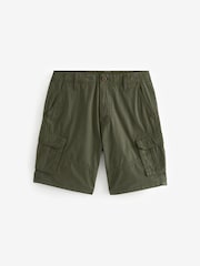 Khaki Green 100% Cotton Cargo Shorts - Image 10 of 38