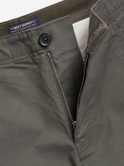 Khaki Green 100% Cotton Cargo Shorts - Image 25 of 38