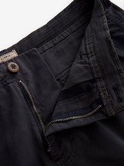 Navy Blue 100% Cotton Cargo Shorts - Image 7 of 7
