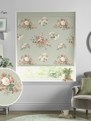 Laura Ashley Sage Green Rosemore Roller Blind - Image 1 of 4