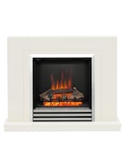 Be Modern White Colby Electric Fireplace - Image 2 of 5