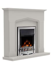 Be Modern Grey Bramwell Electric Fireplace - Image 3 of 5