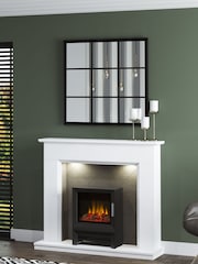 Be Modern White Kingsbridge Inglenook Electric Fireplace - Image 1 of 5