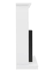 Be Modern White Kingsbridge Inglenook Electric Fireplace - Image 4 of 5