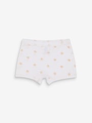 White/Pink 3 Pack Kind To Skin Shorts (1.5-12yrs) - Image 2 of 6