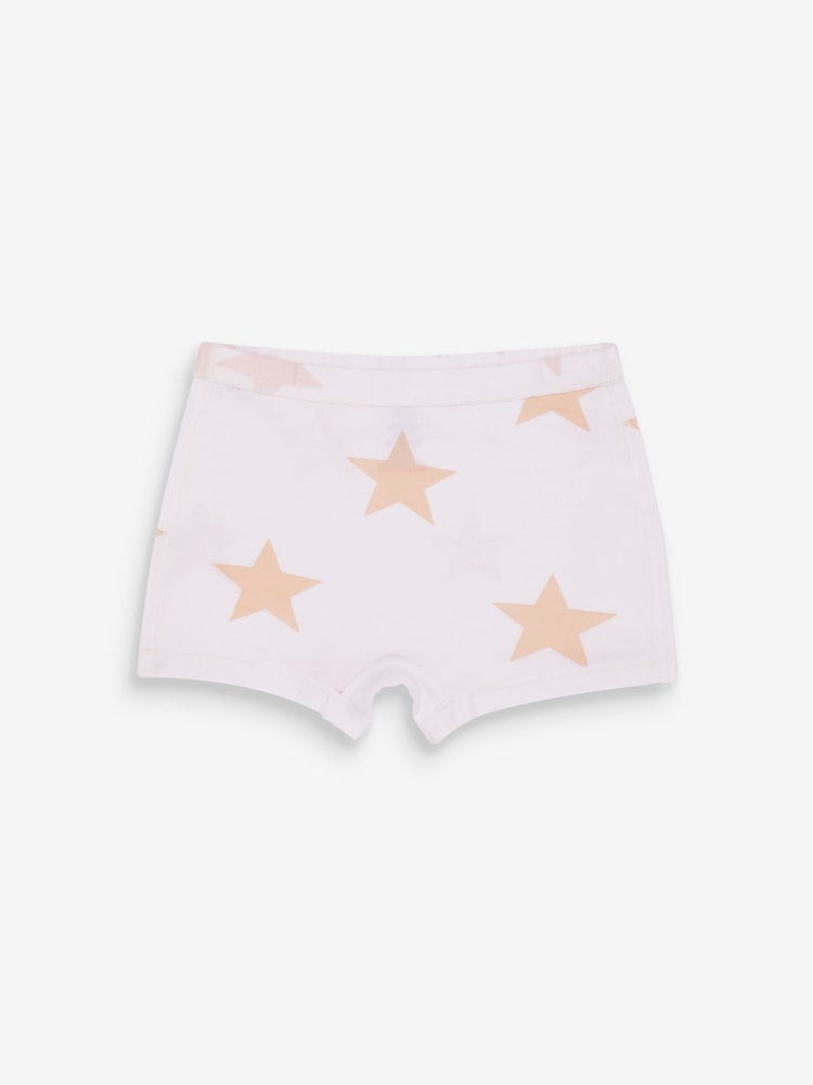 White/Pink 3 Pack Kind To Skin Shorts (1.5-12yrs) - Image 4 of 6