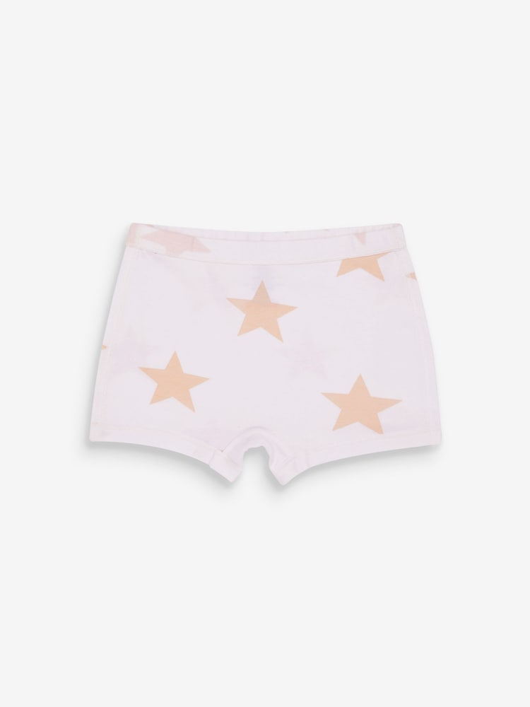 White/Pink 3 Pack Kind To Skin Shorts (1.5-12yrs) - Image 5 of 6