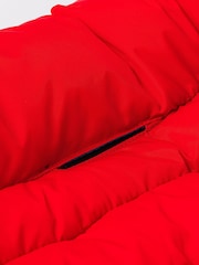 Red Hugo & Hudson Reversible Padded Dog Coat - Image 4 of 4