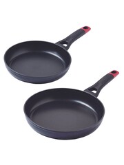 Pyrex Set of 2 Clear Optima+ Frying Pan Set - Image 1 of 4