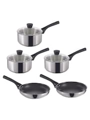 Pyrex Set of 5 Clear Expert Touch Cookware Set - Image 1 of 3