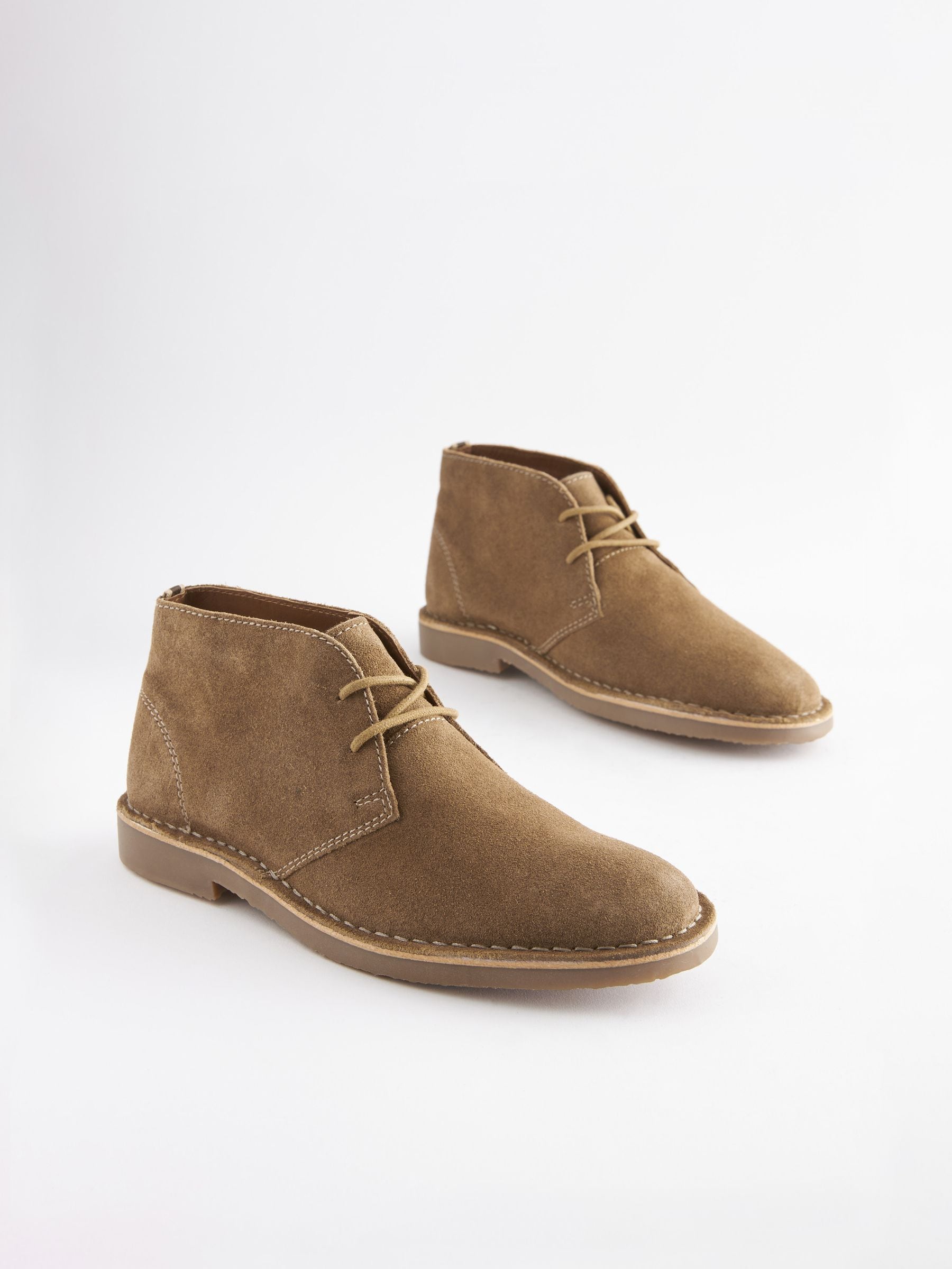 Buy Brown Light Suede Desert Boots from the Next UK online shop