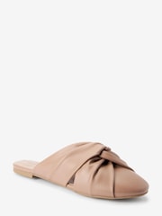 Pink Forever Comfort® Closed Toe Twist Mules - Image 4 of 6
