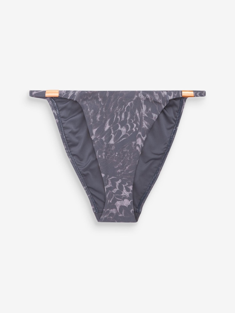 Navy Butterfly Savannah x Next Tanga Bikini Briefs - Image 8 of 8 Navy Butterfly Savannah x Next Tanga Bikini Briefs - Image 8 of 8