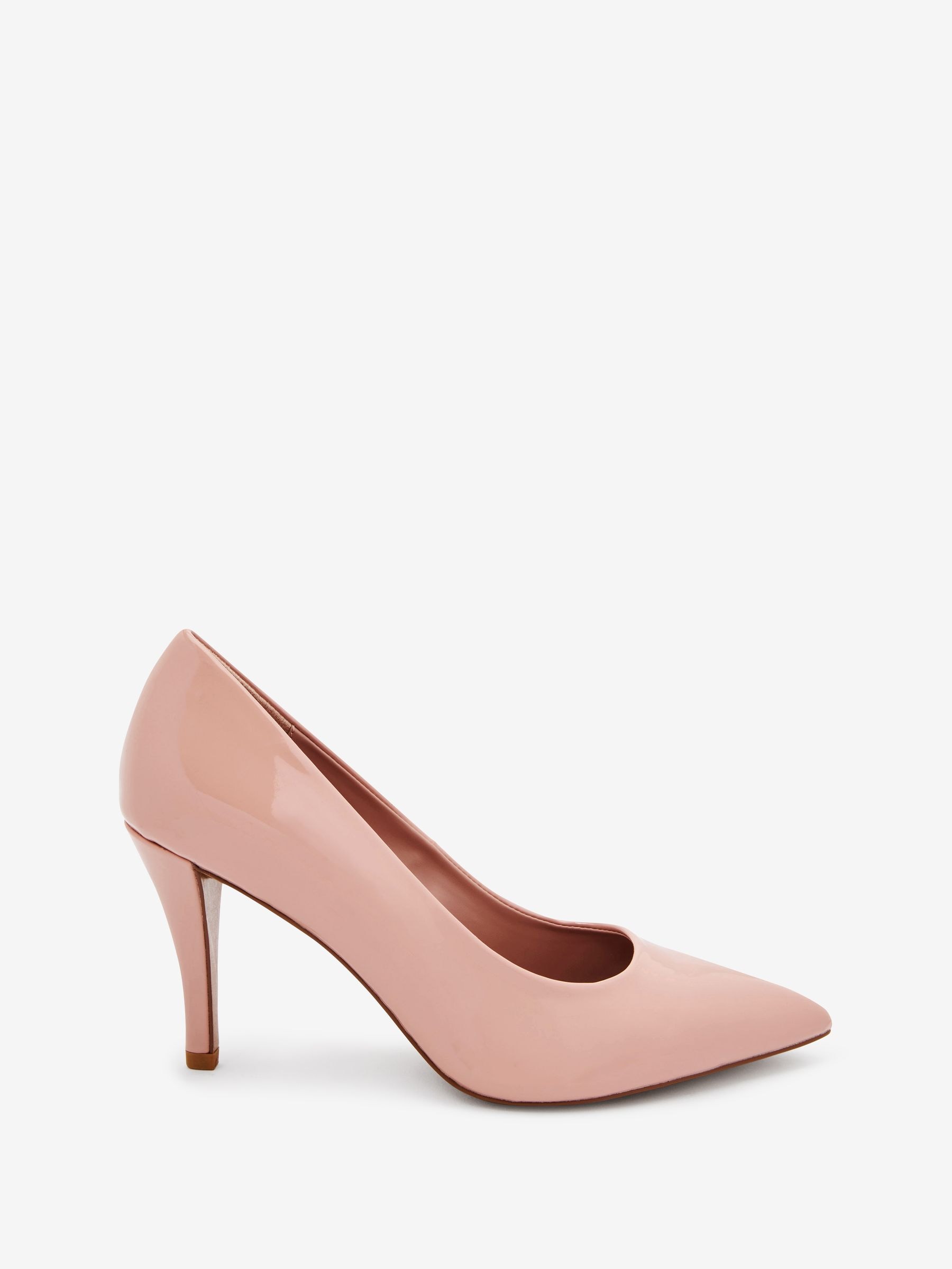 Buy Nude Pink Regular Wide Fit Forever Comfort Mid Heel Court Shoes from Next Luxembourg