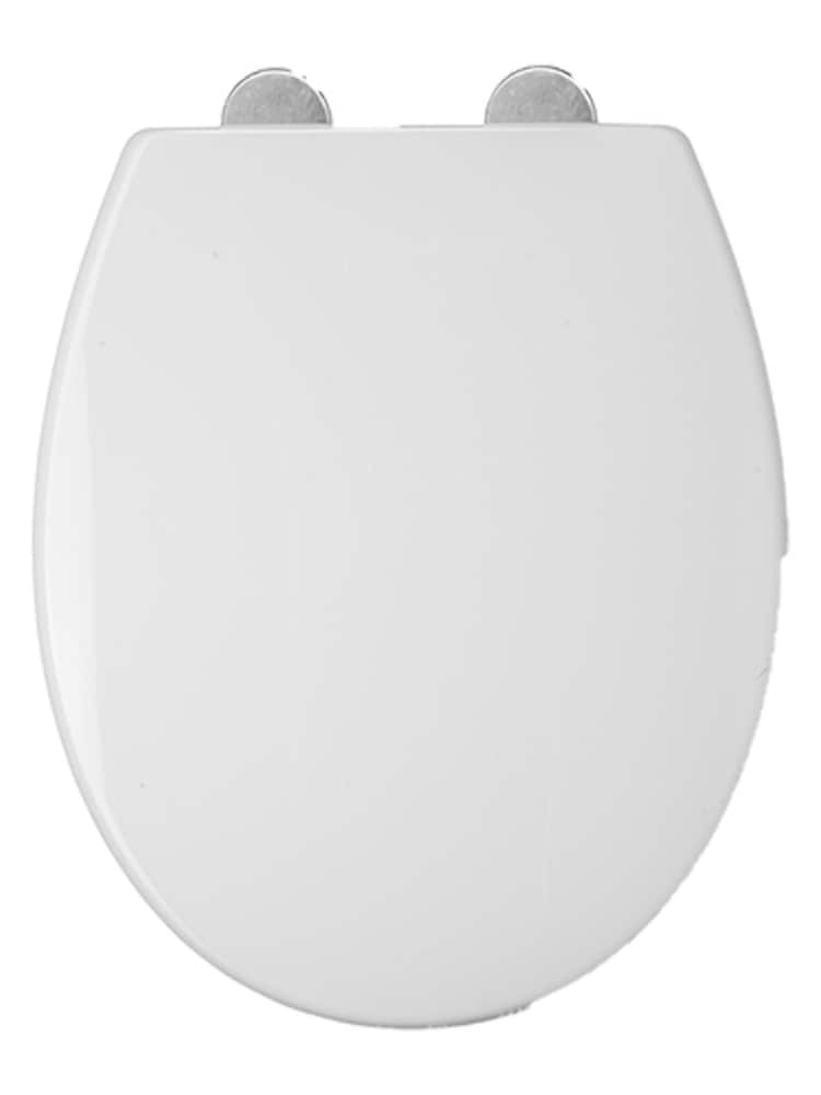 CROYDEX White Corvo White Round Toilet Seat - Image 2 of 4
