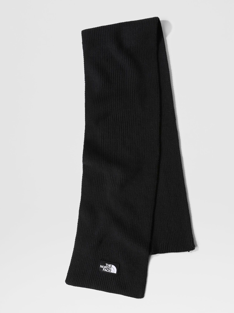 The North Face Black Logo Box Black Scarf - Image 1 of 3