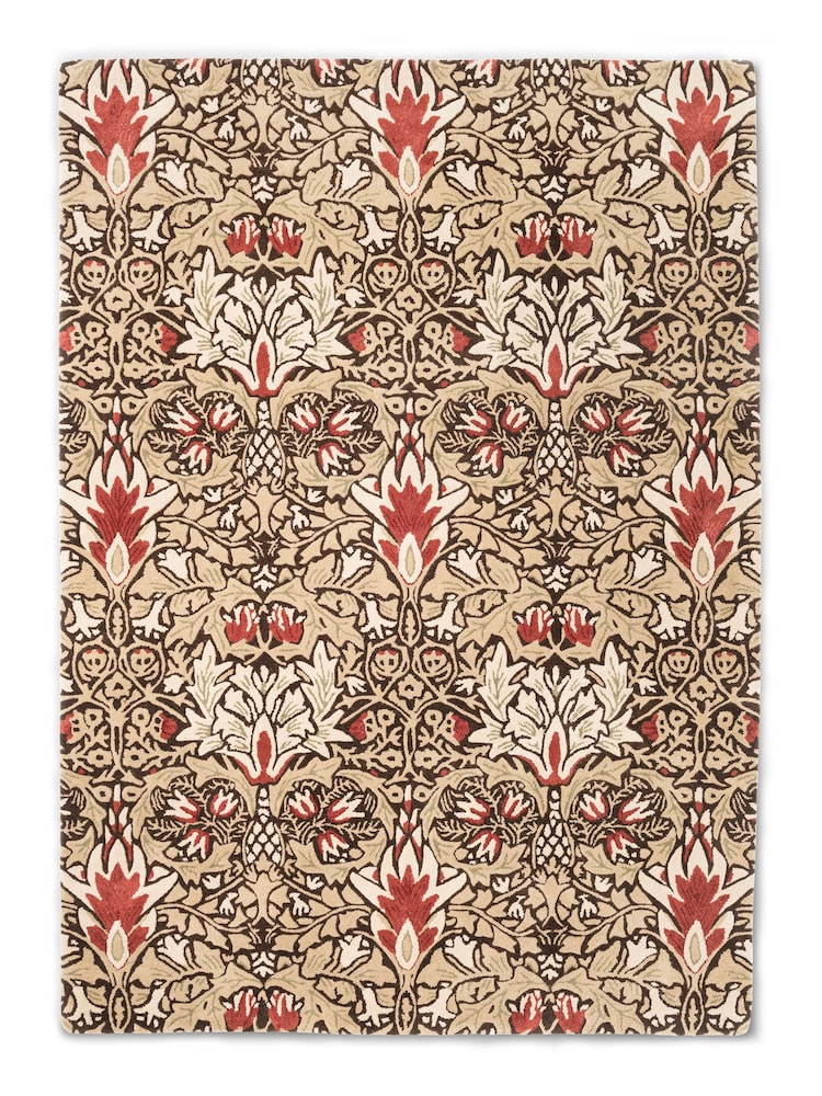 Morris & Co. Grey Artichoke Rug - Image 1 of 4