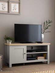 Cream Malvern Oak Effect Space Saving TV Unit, Up to 50 Inch - Image 1 of 9