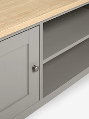 Cream Malvern Oak Effect Space Saving TV Unit, Up to 50 Inch - Image 3 of 9
