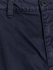 River Island Blue Laundered Chino Shorts - Image 3 of 3