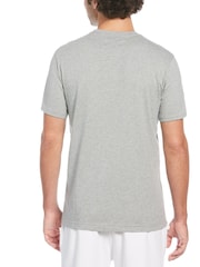 Серый - Original Penguin Футболка с логотипом Pin Point 100% хлопок - Image 2 of 3