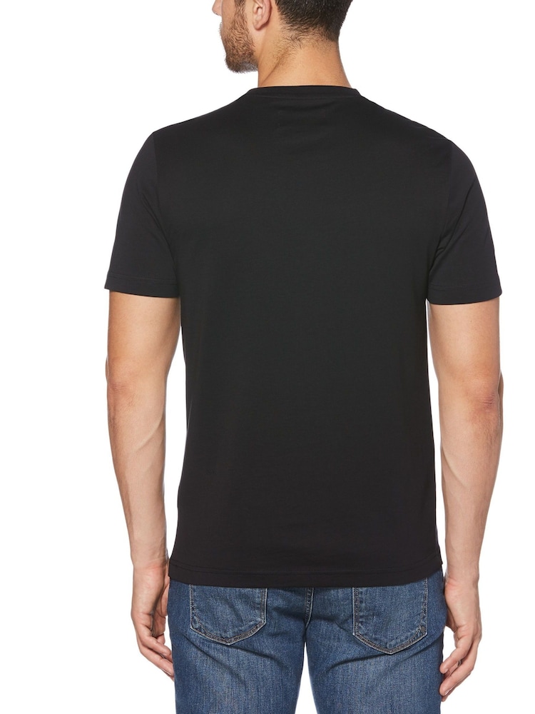 Original Penguin Pin Point 100% Cotton Logo T-Shirt - Image 2 of 3