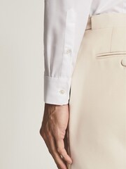 Reiss White Slim Fit Dinner Shirt - Image 4 of 6