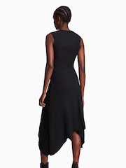 AllSaints Black Gia Dress - Image 3 of 5