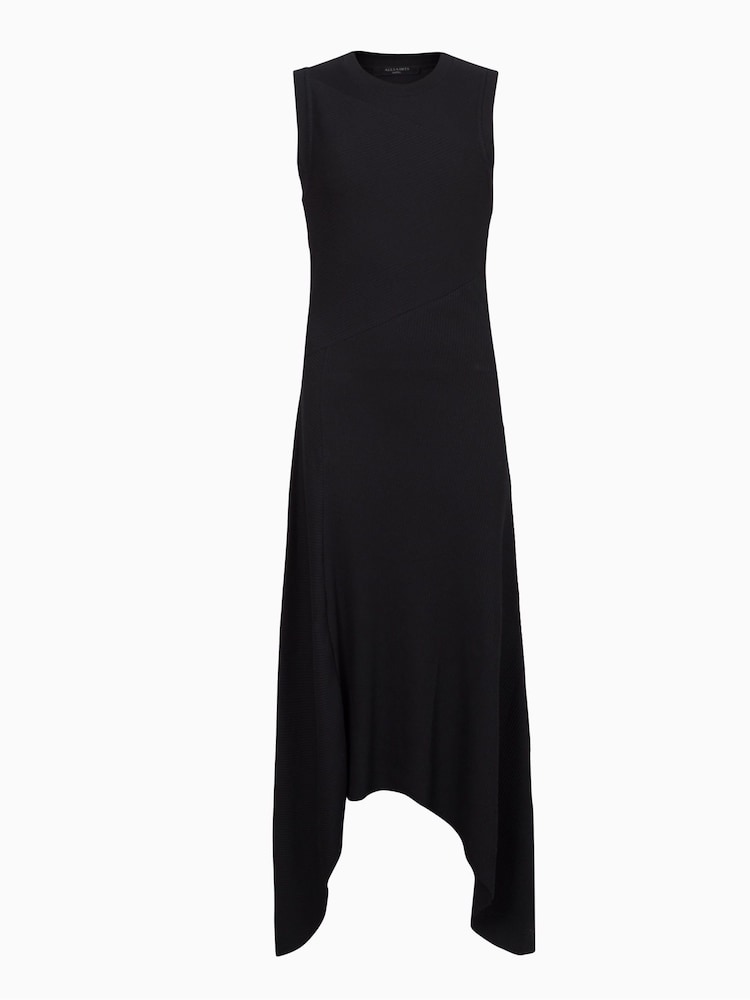 AllSaints Black Gia Dress - Image 5 of 5