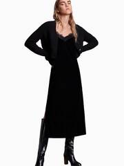 AllSaints Noa Black Dress - Image 4 of 7