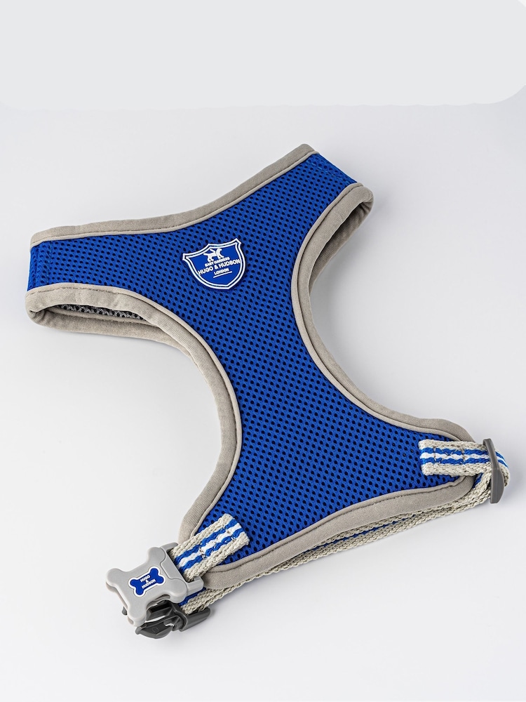 Hugo & Hudson Blue Hugo & Hudson Royal Blue Mesh Dog Harness - Image 2 of 4