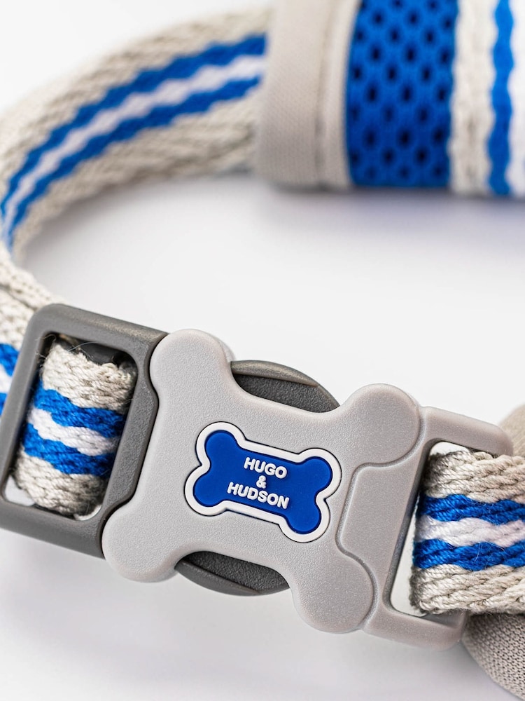 Hugo & Hudson Blue Hugo & Hudson Royal Blue Mesh Dog Harness - Image 4 of 4