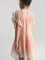 Reiss Orange Tobi Junior Dip Hem Dress - Image 5 of 6