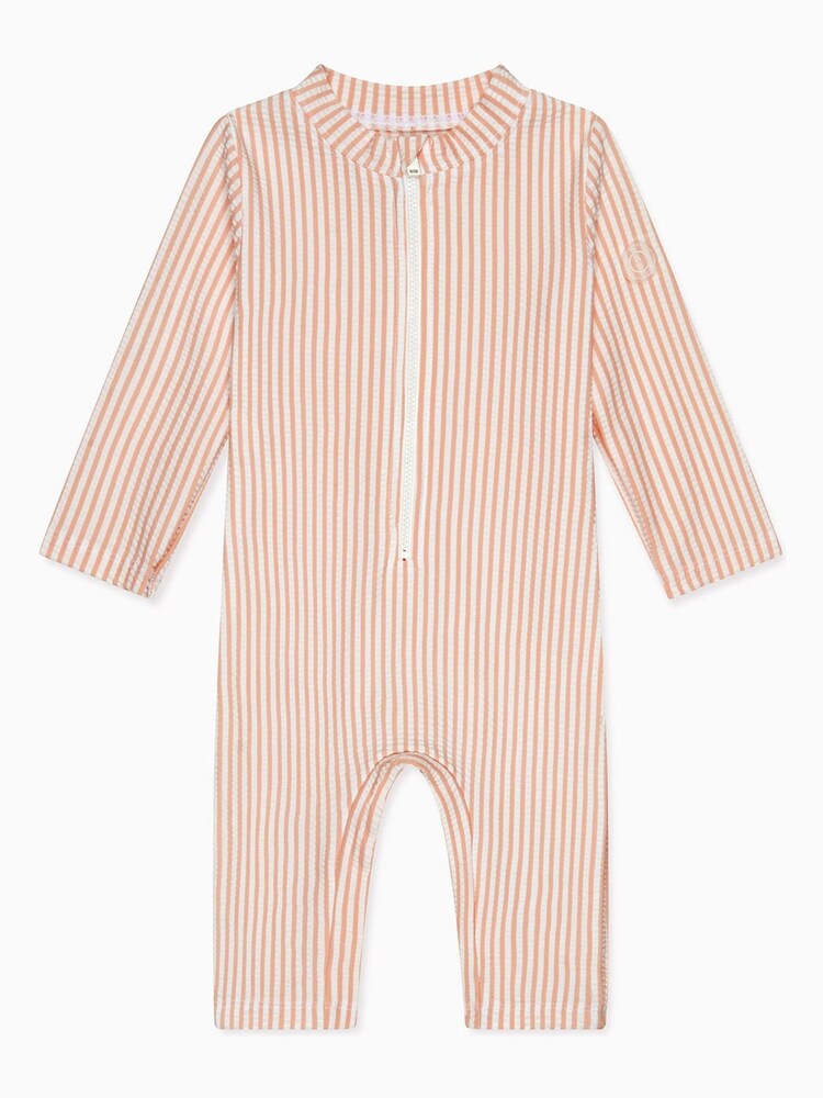 Mori Sonnenschutz-Anzug aus recyceltem Material, Pink - Bild 1 von 1 Mori Sonnenschutz-Anzug aus recyceltem Material, Pink - Bild 1 von 1