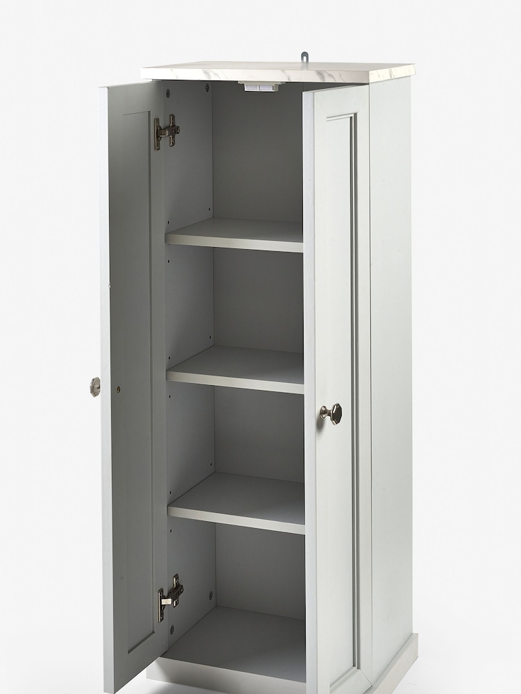 Grey Farnley Storage Console Cabinet - Image 7 of 7