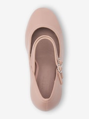 Nude Pink Extra Wide Fit Forever Comfort® Mary Jane Shoes - Image 4 of 4